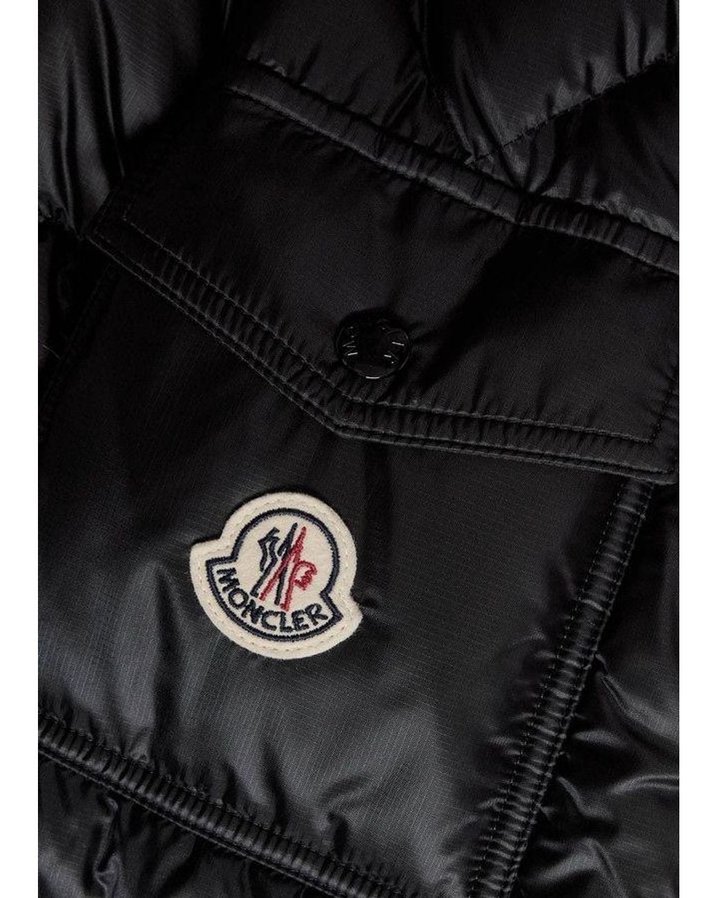 Moncler Black Couyere Short Padded Jacket for men