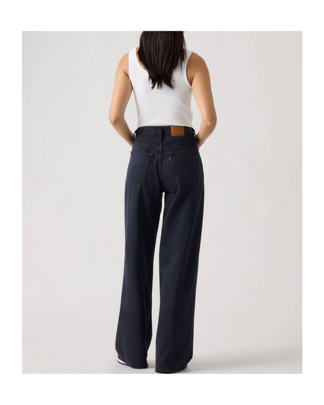 Levi's Blue Cinch Wide-Leg Jeans