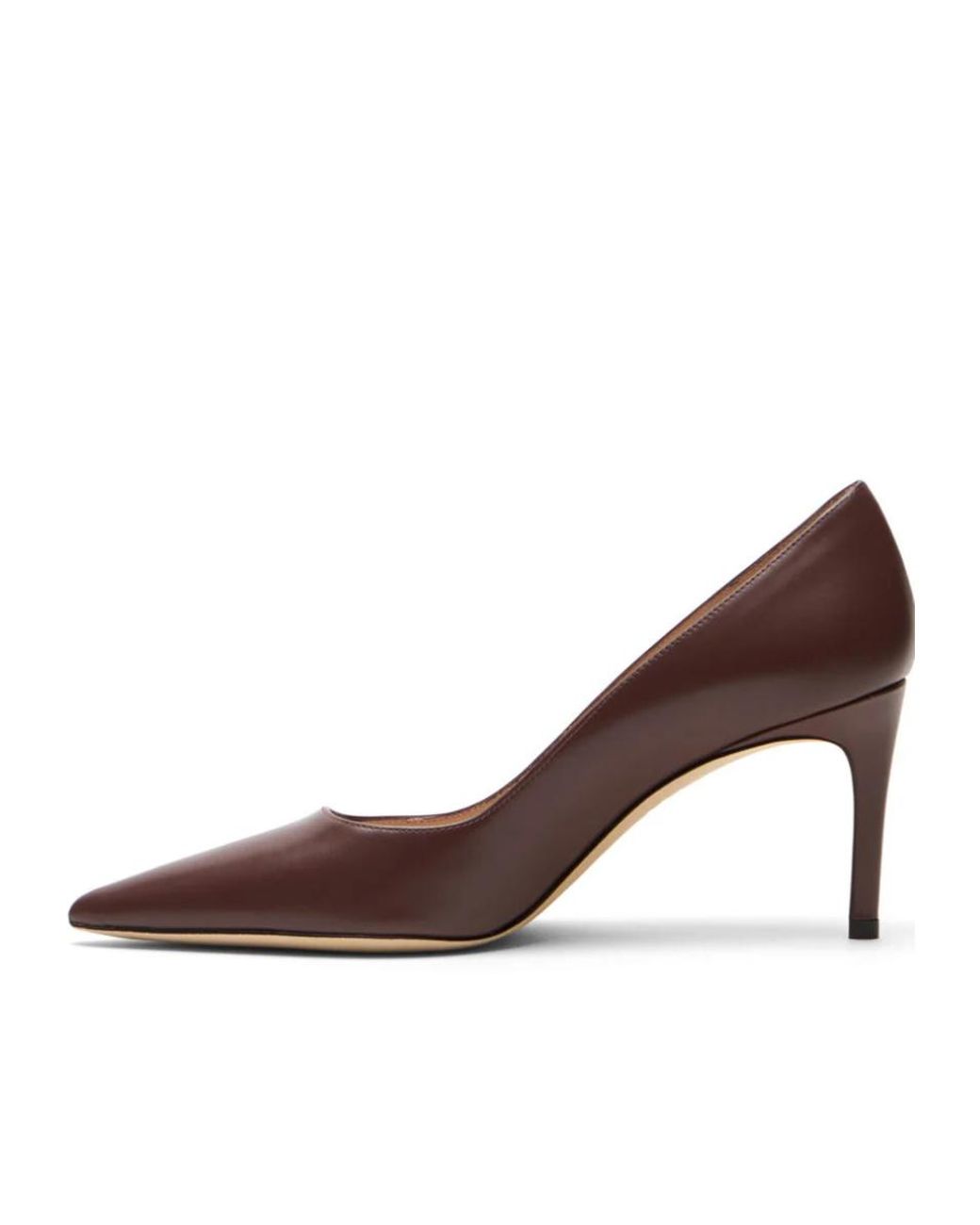 Stuart Weitzman Brown Stuart Power Pump 75