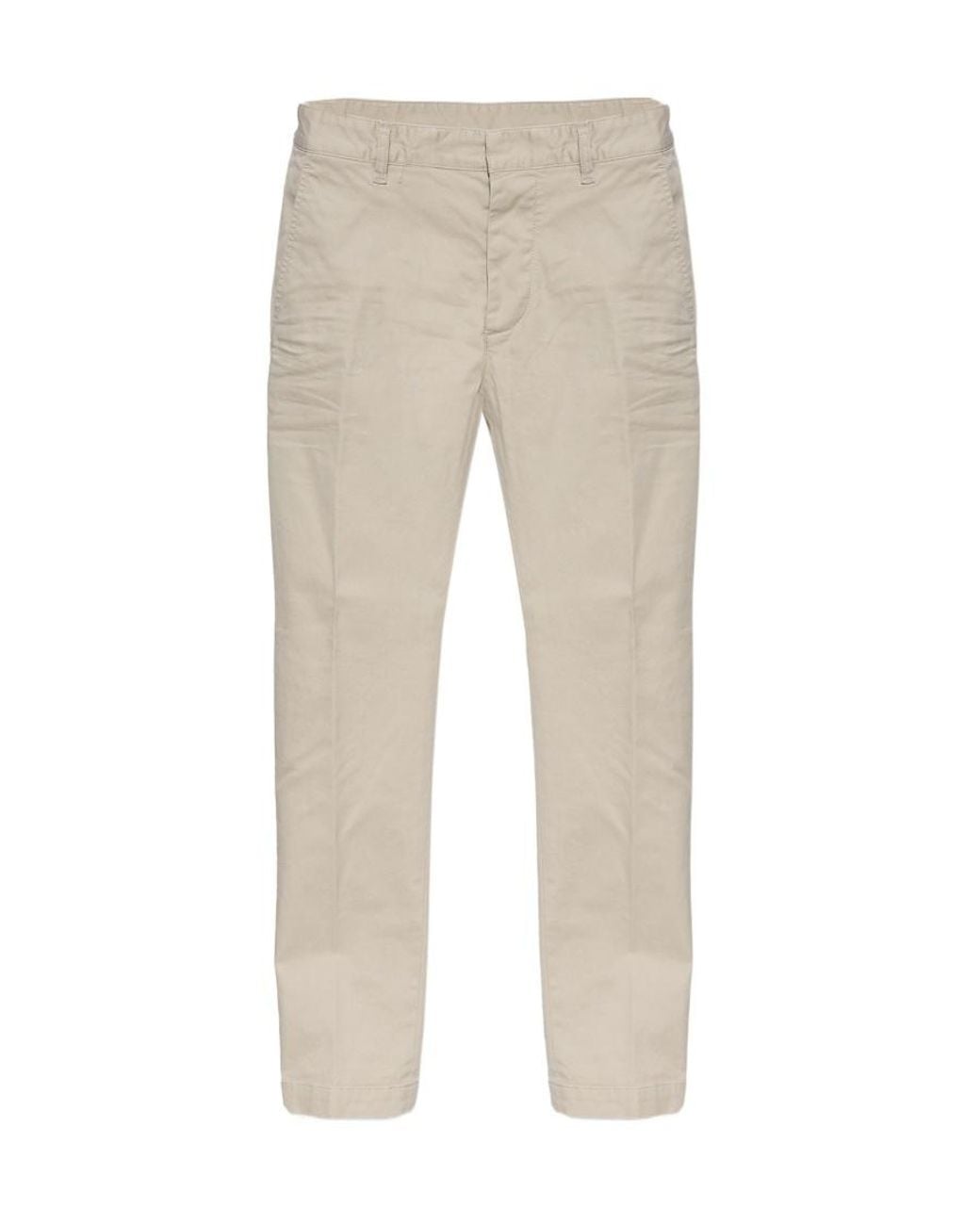 DSquared² Natural Straight Leg Trousers for men