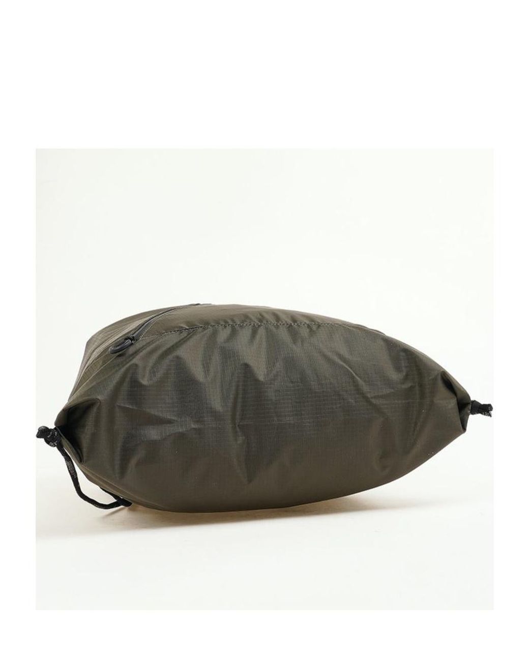 And Wander Green Drawstring Tote Bag for men