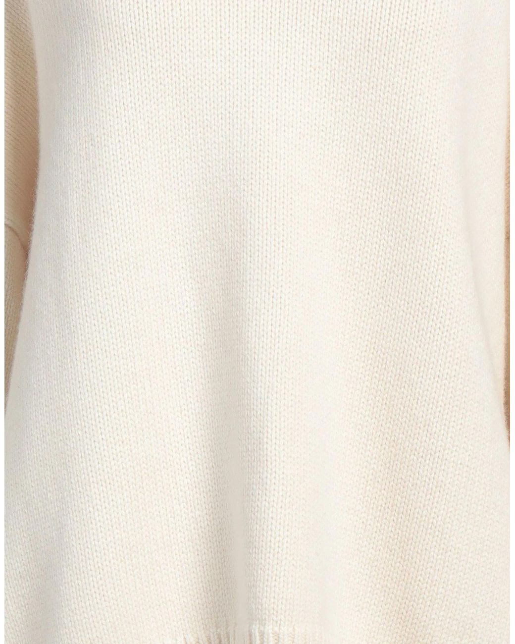Chloé White Solid Color Cashmere Jumpers