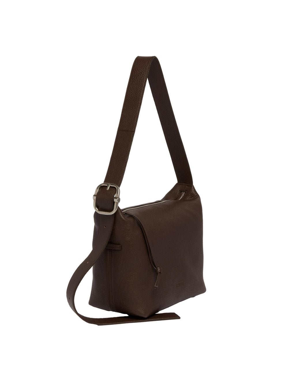 Loewe Black Medium Loop Hobo Bag for men