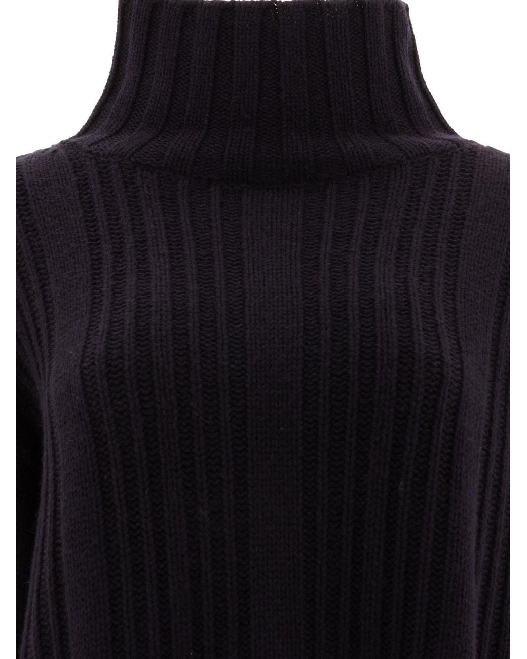 Max Mara Blue Vitalba Turtleneck Jumper