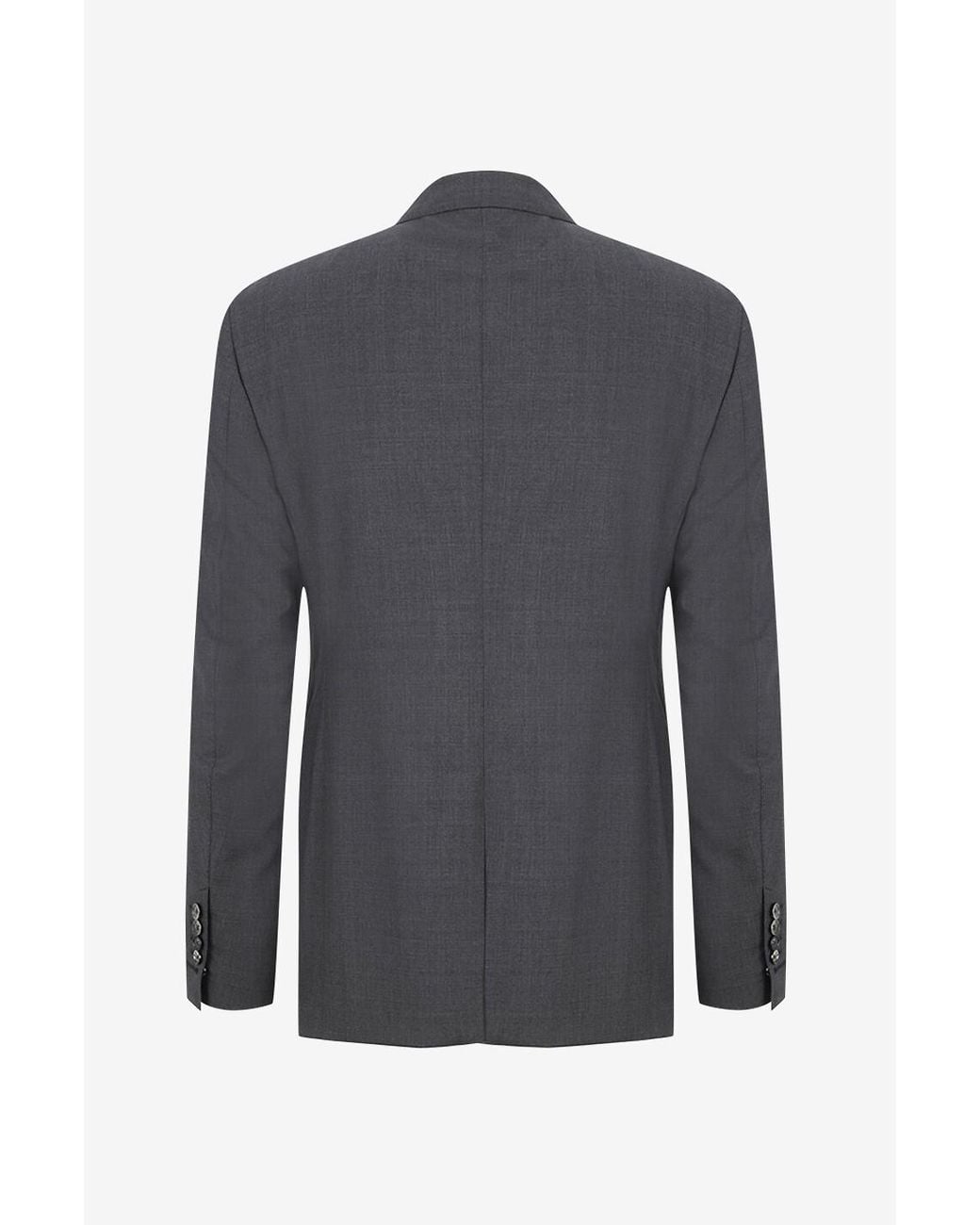 Tom Ford Blue Long-Sleeved Suit Jacket And Suit Pants for men