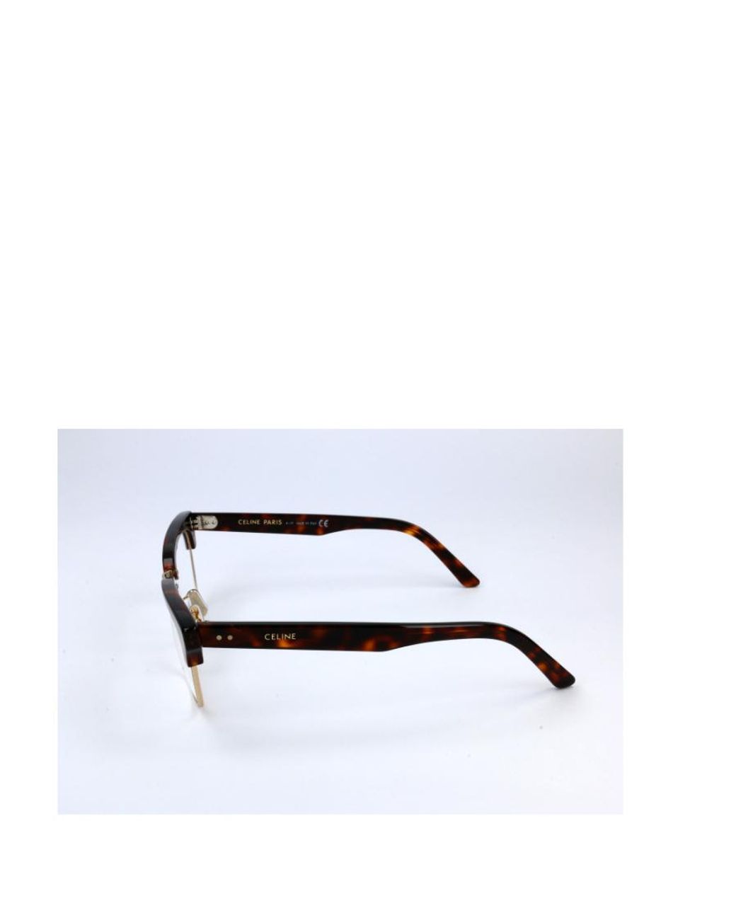 Céline White Logo Flat Mirror