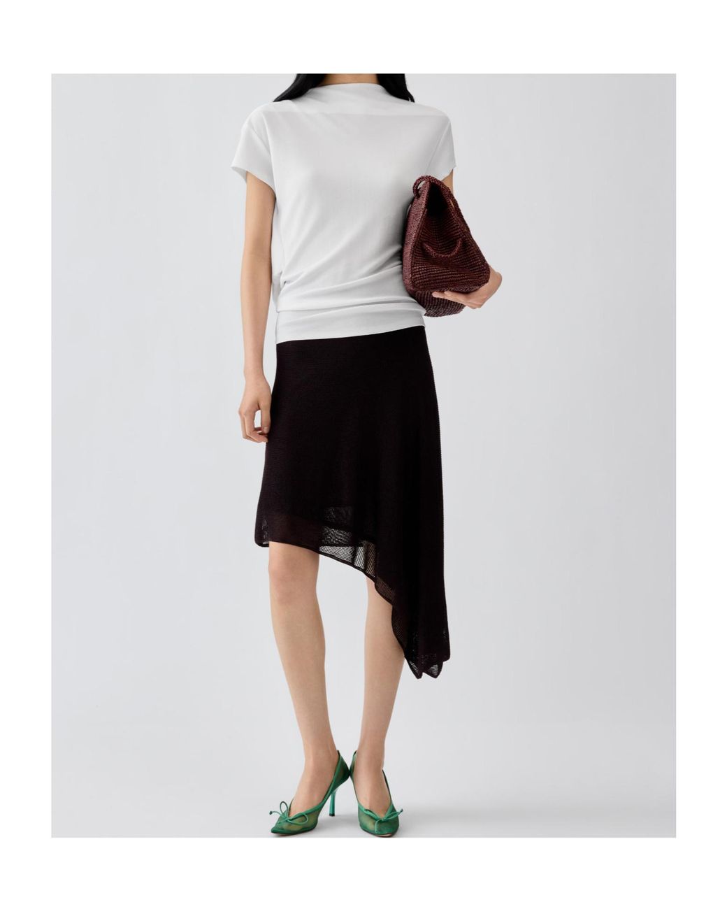 Jacquemus White The Mistral Open Back Top