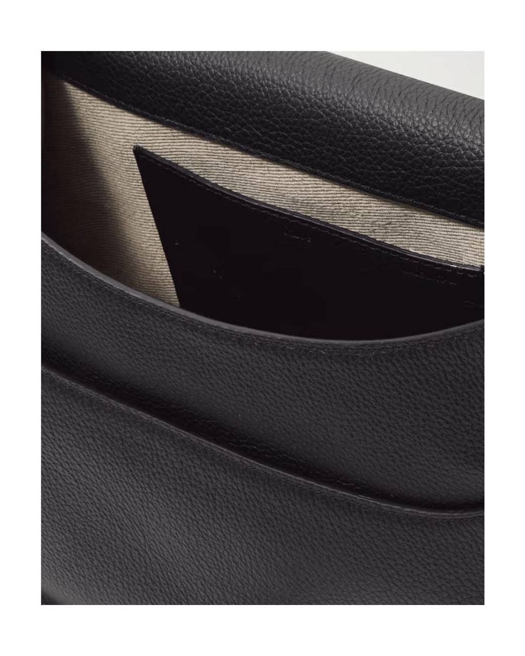 Chloé Black Chloé Marcie Medium Saddle Bag