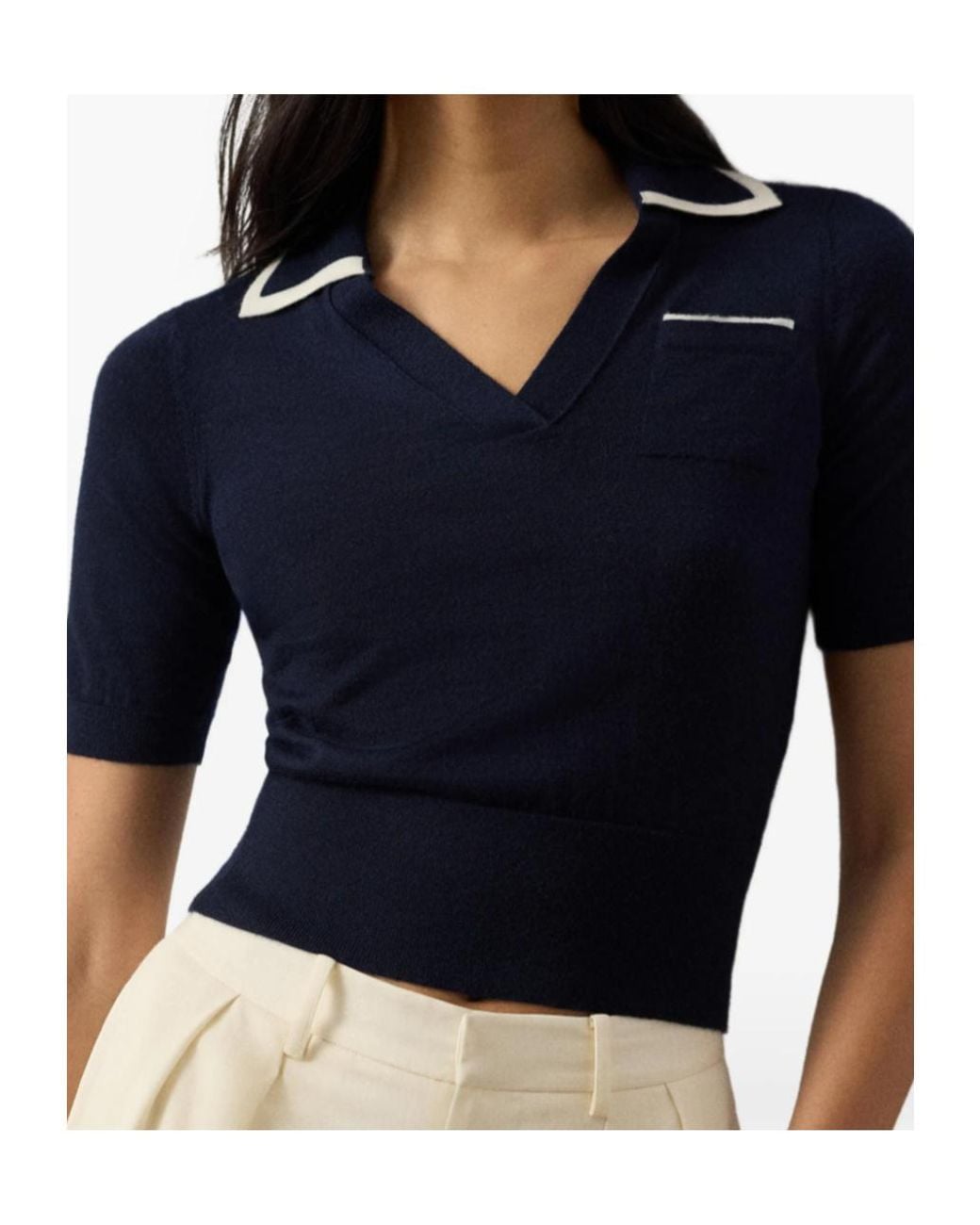Ralph Lauren Blue Patch-Pocket T-Shirt