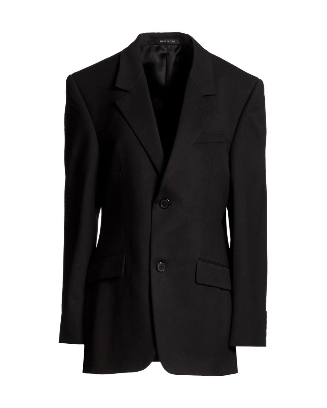 Balenciaga Black Minimalist Blazer