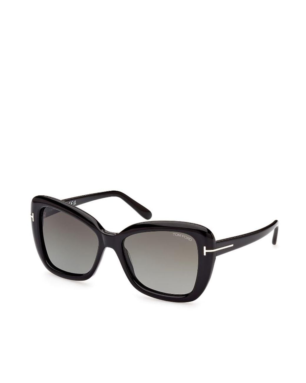 Tom Ford Metallic Eyewear Cat-Eye Frame Sunglasses