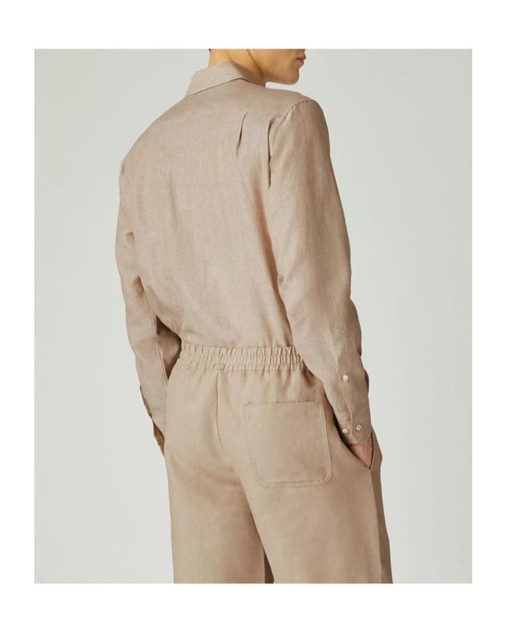 Loro Piana Natural André Buttoned Shirt for men