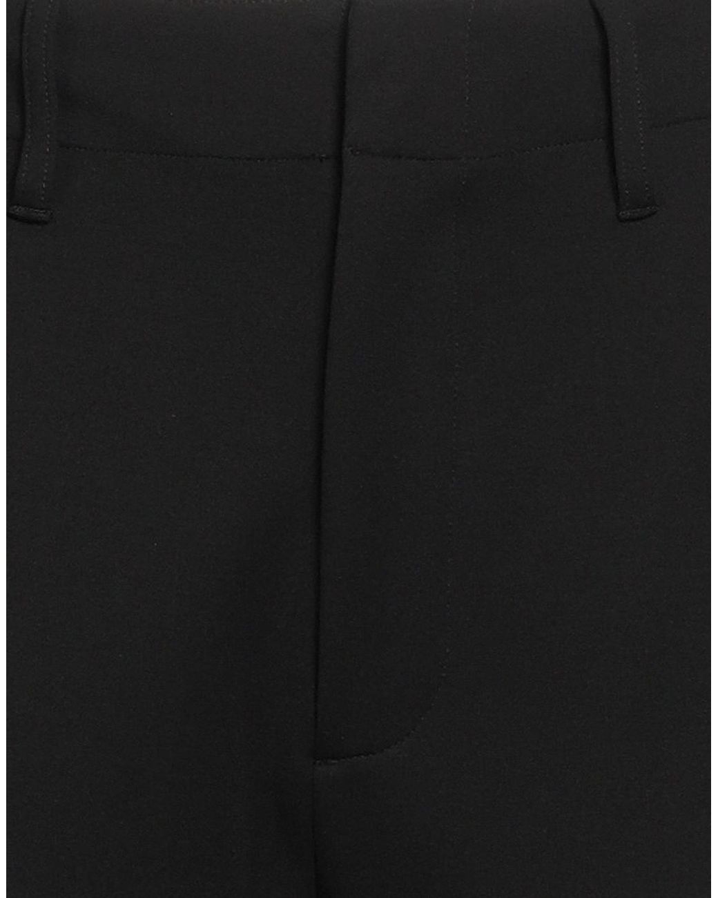 Rag & Bone Black Straight-Leg Trousers