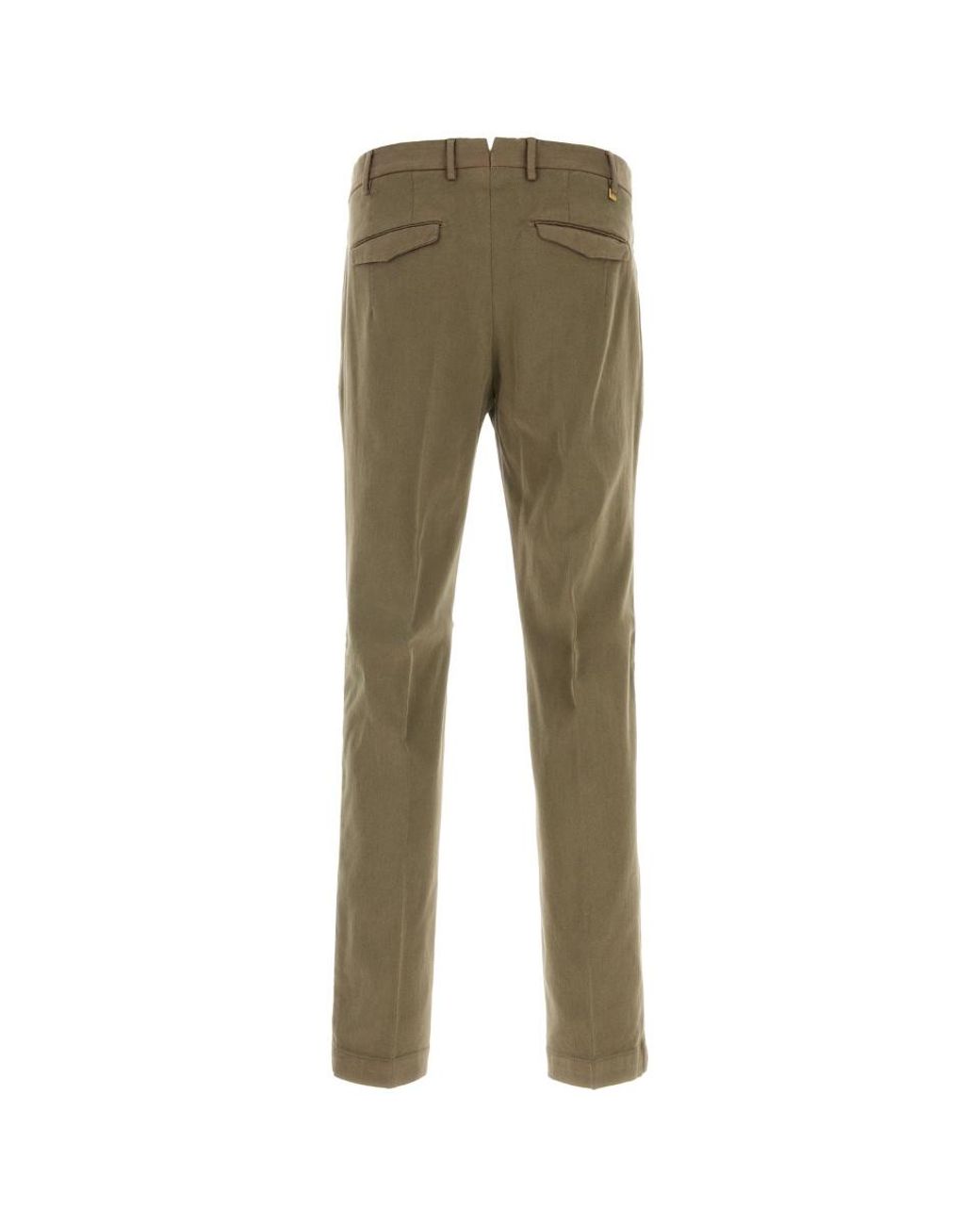 Pt Pantaloni Green Pt Torino Slim Stretch Pants for men
