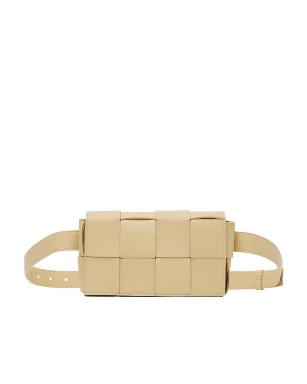 Bottega Veneta Natural Mini Cassette Fanny Pack for men