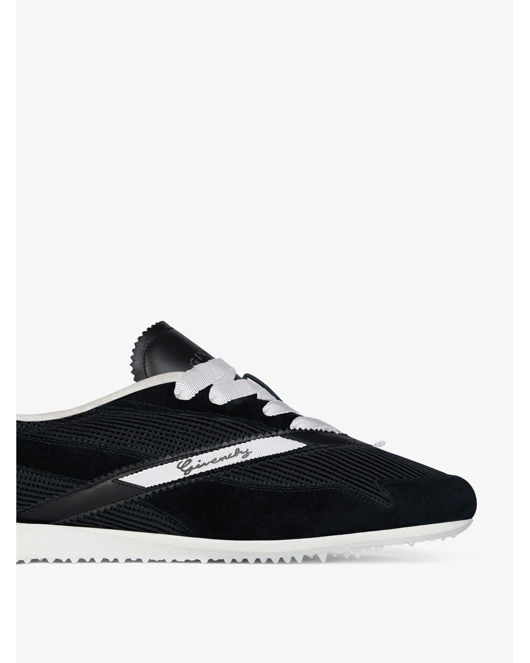 Givenchy Black Low-Top Mesh Sneakers for men