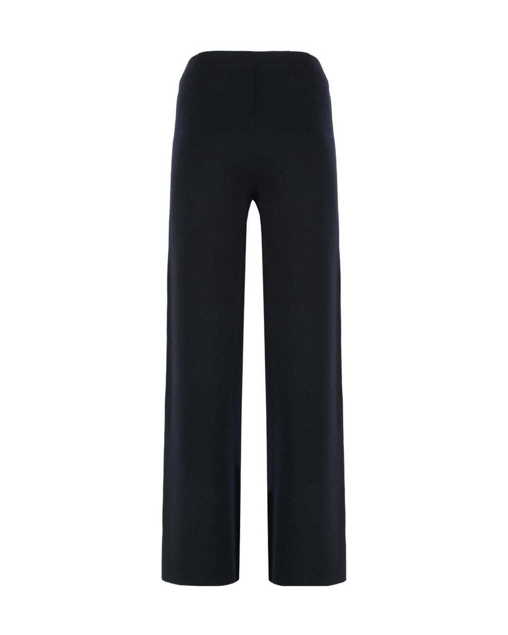 P.A.R.O.S.H. Black P.A.R.O..H. Elasticized Waist Straight Pants