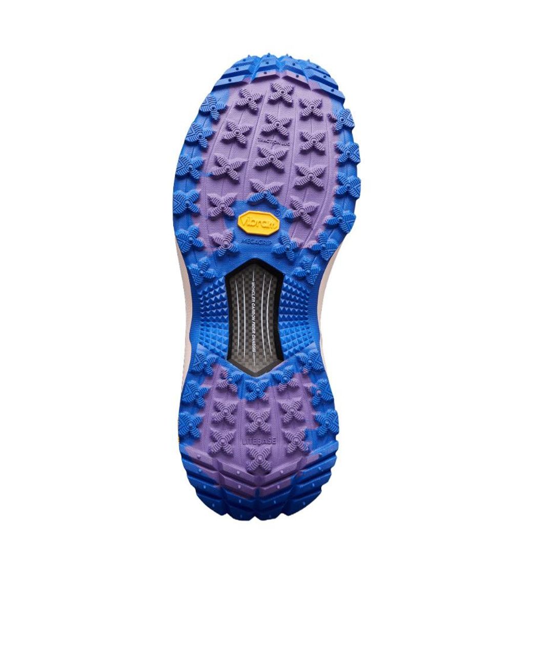 Moncler Pink Trailgrip Lite Lace-Up Sneakers
