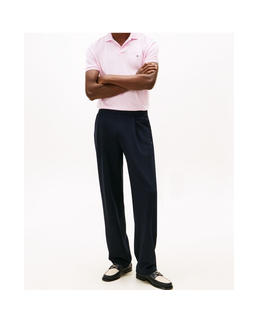 Tommy Hilfiger Pink Short-Sleeved Polo Shirt for men