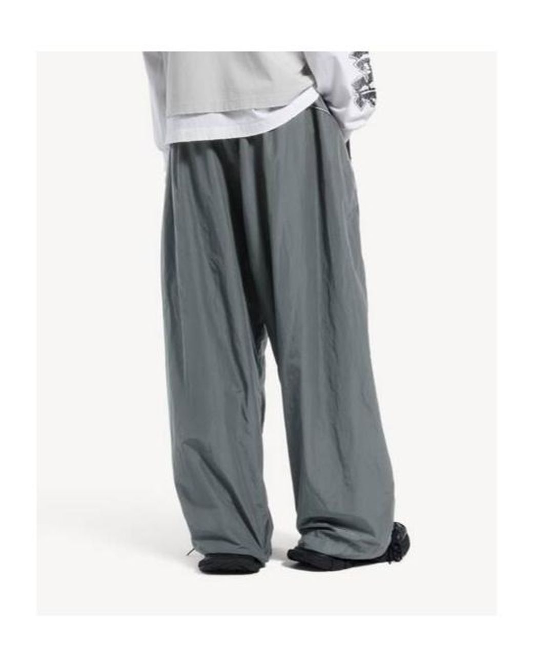 Balenciaga Gray Bodies Tracksuit Pants for men
