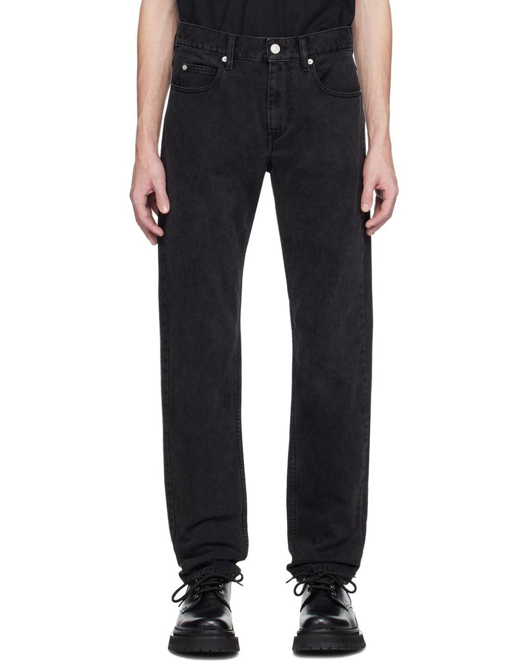 Isabel Marant Black Skinny Cut Jeans for men