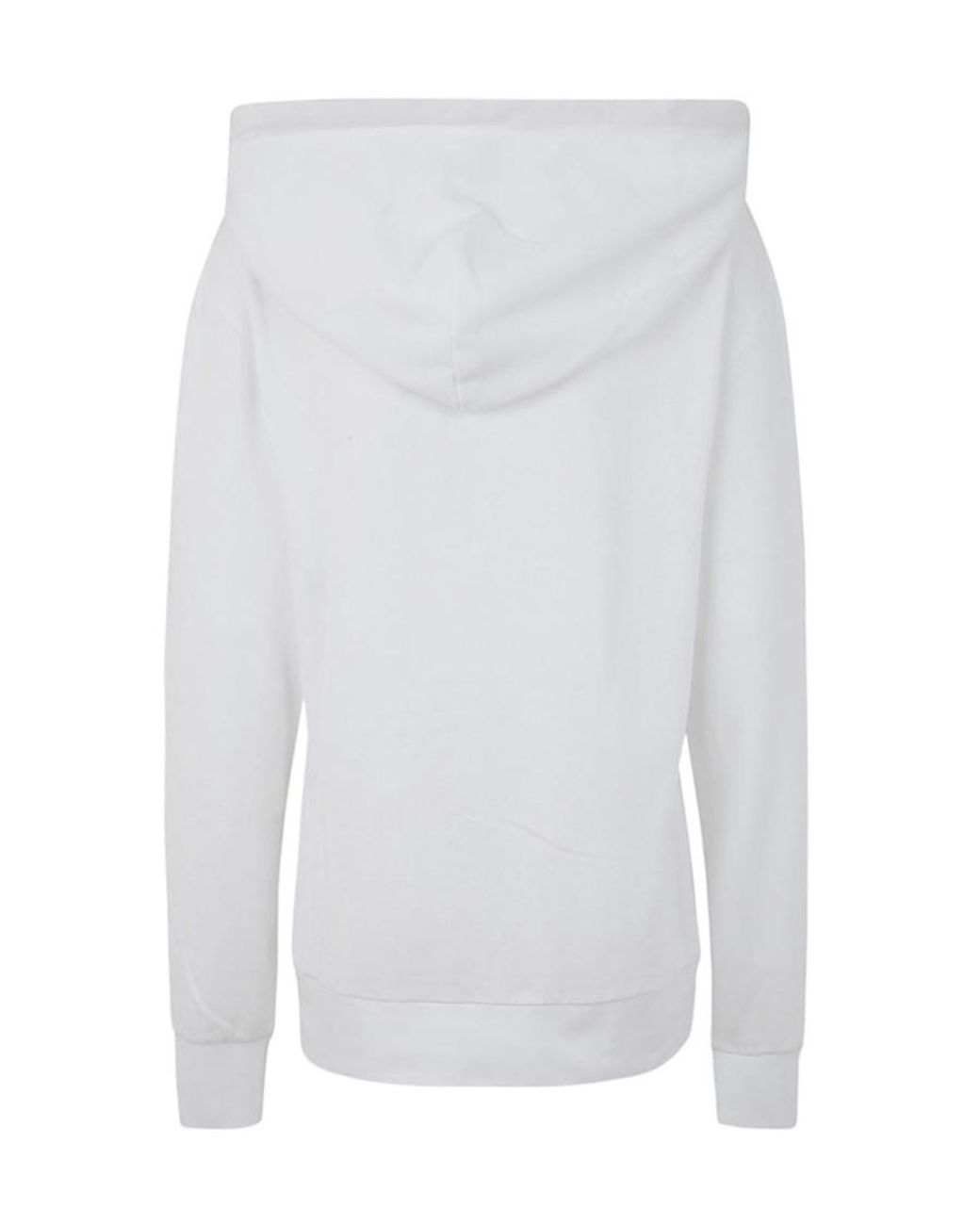J.W. Anderson White Jw Anderson Logo Embroidered Drawstring Hoodie
