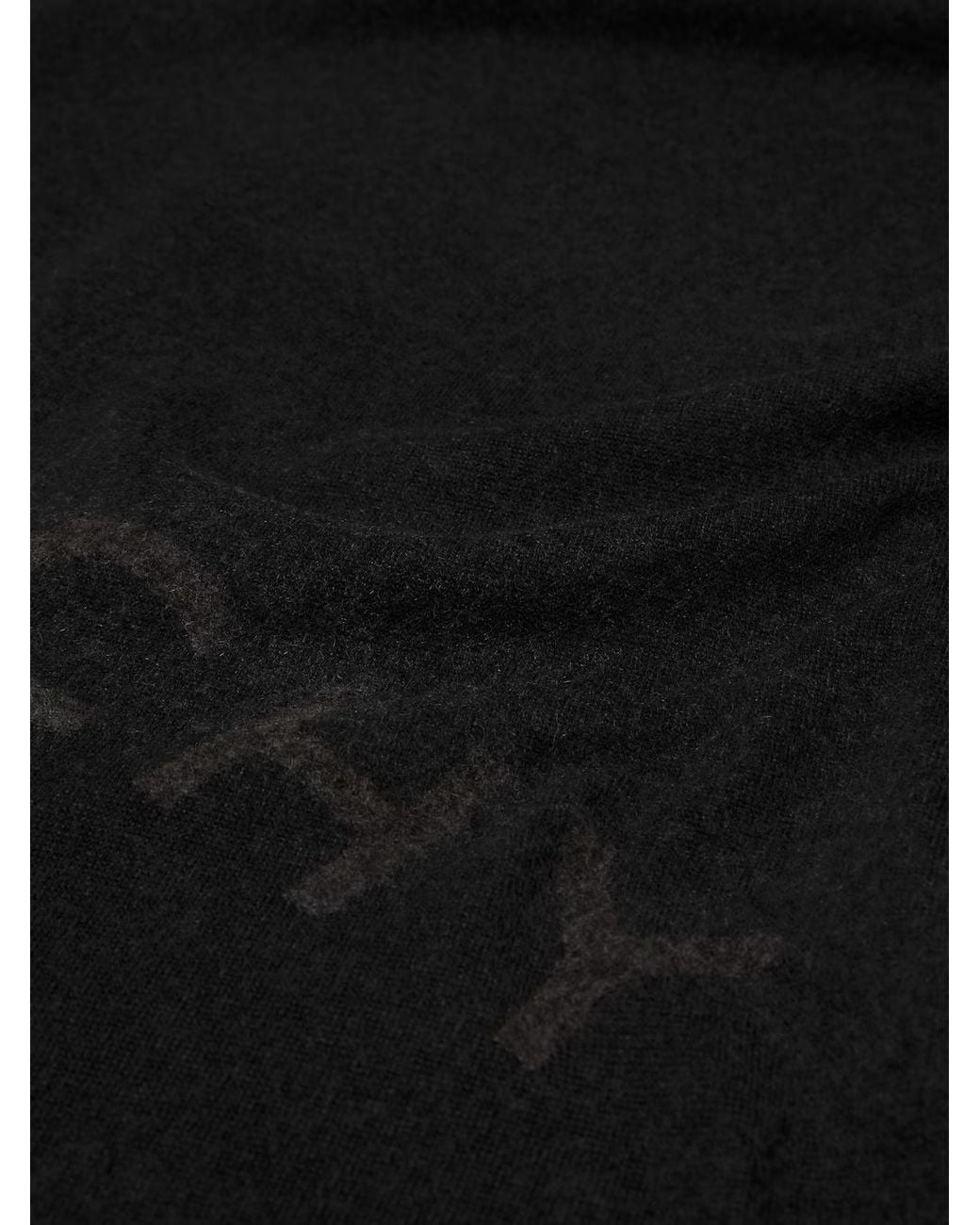 Givenchy Black Paris Scarf