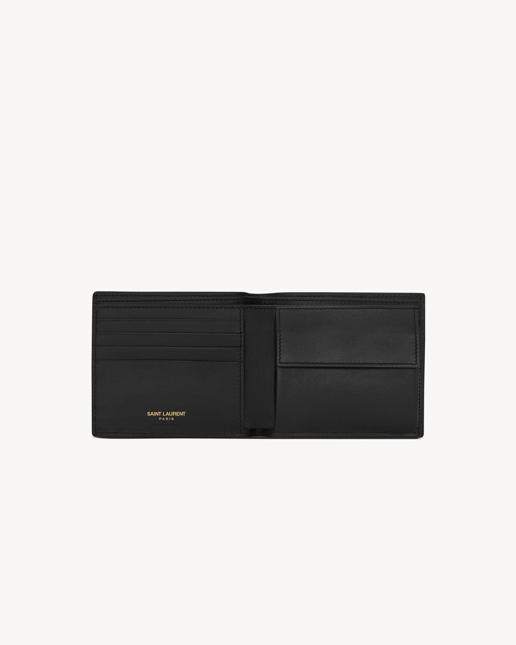 Saint Laurent Black Bifold Wallet for men