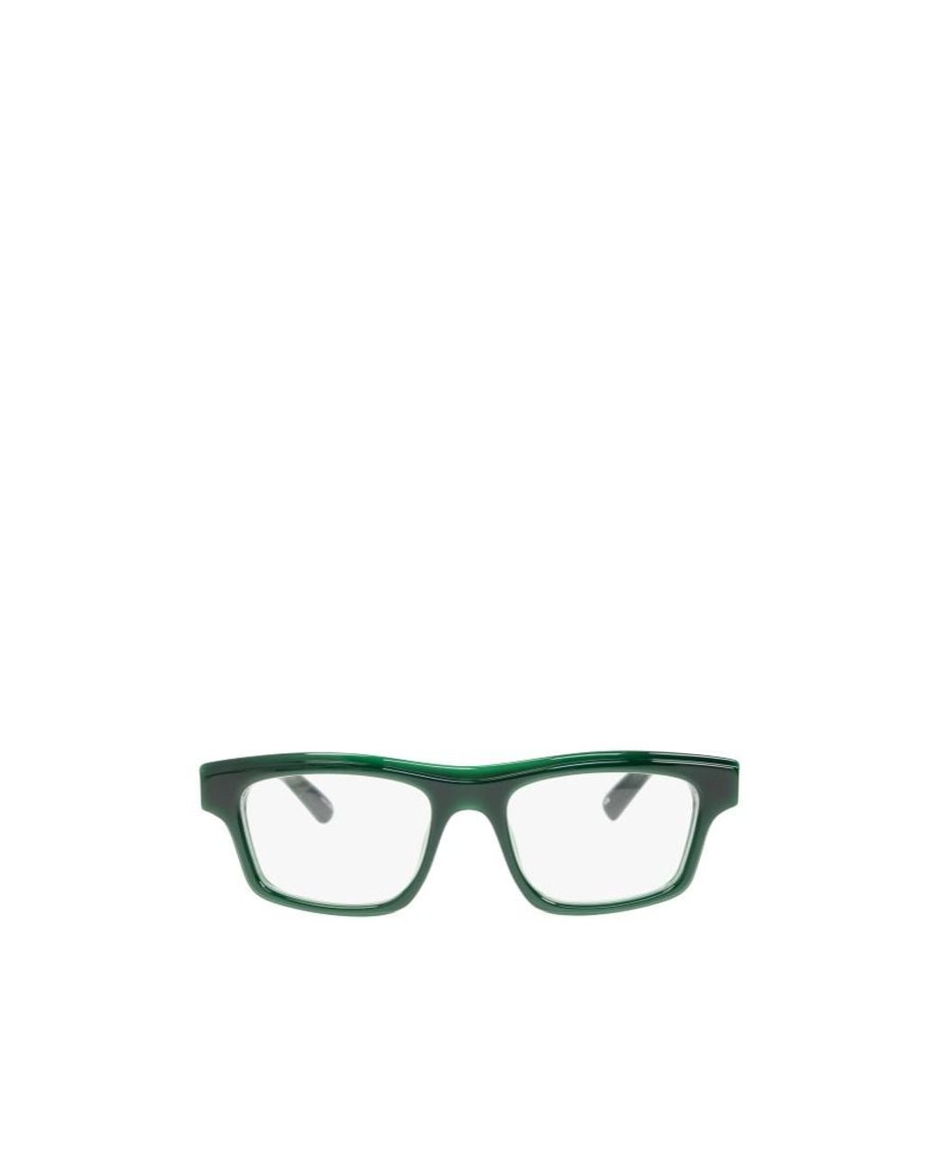 Jacquemus White Rectangle Frame Glasses for men