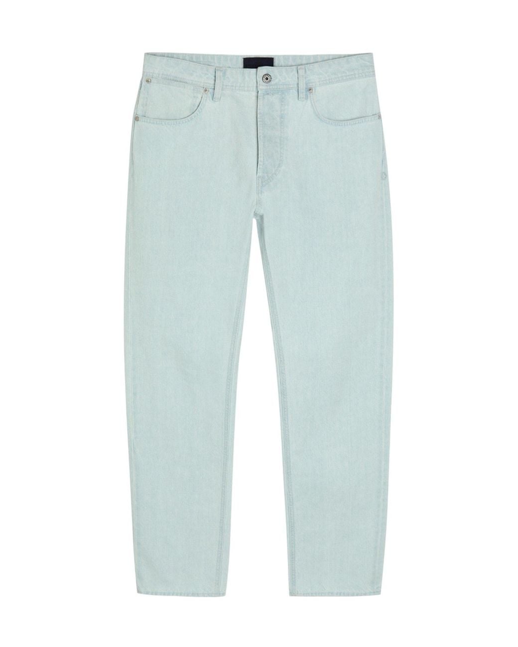 Stone Island Blue Straight-Leg Jeans for men
