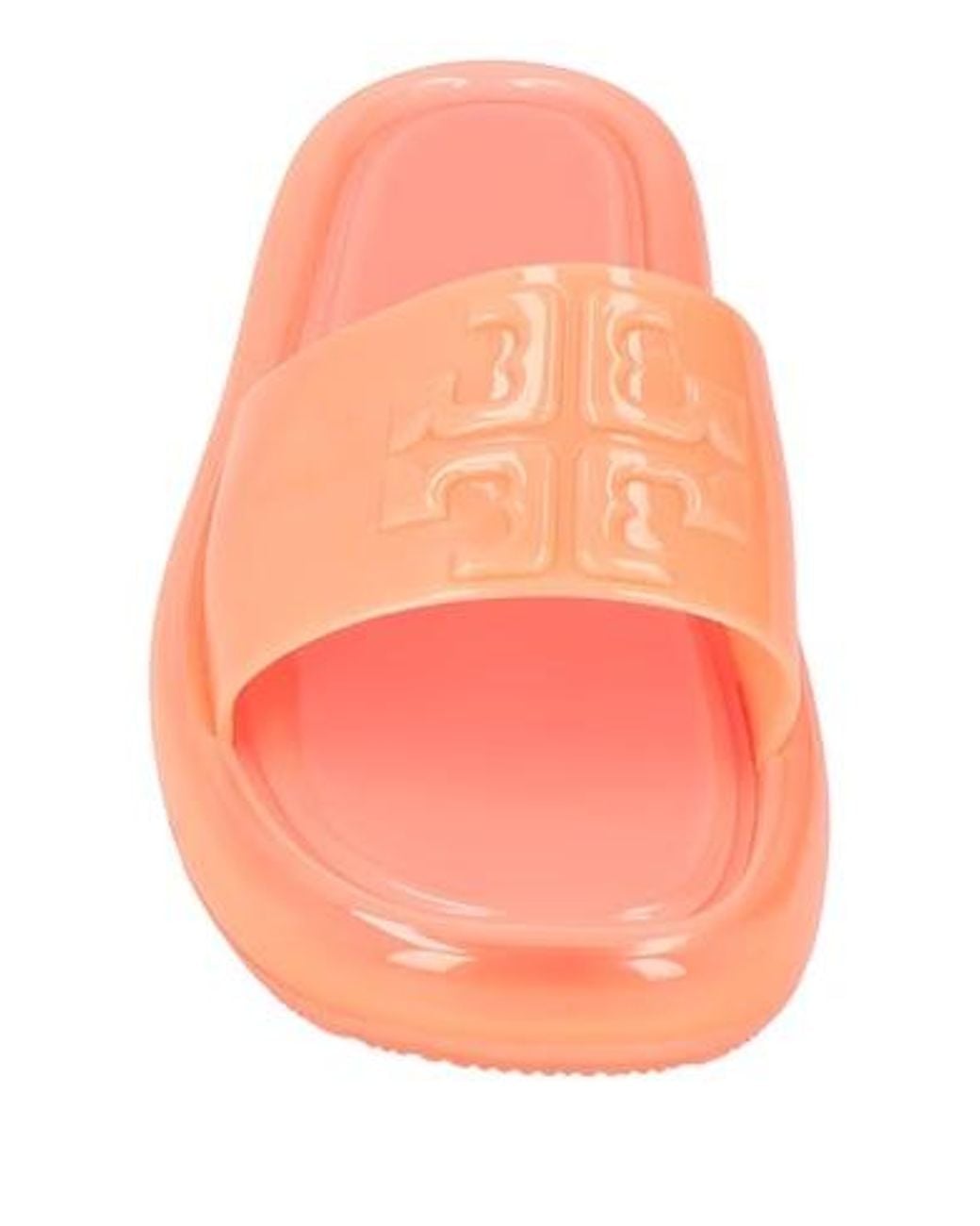 Tory Burch Pink Slides And Slippers