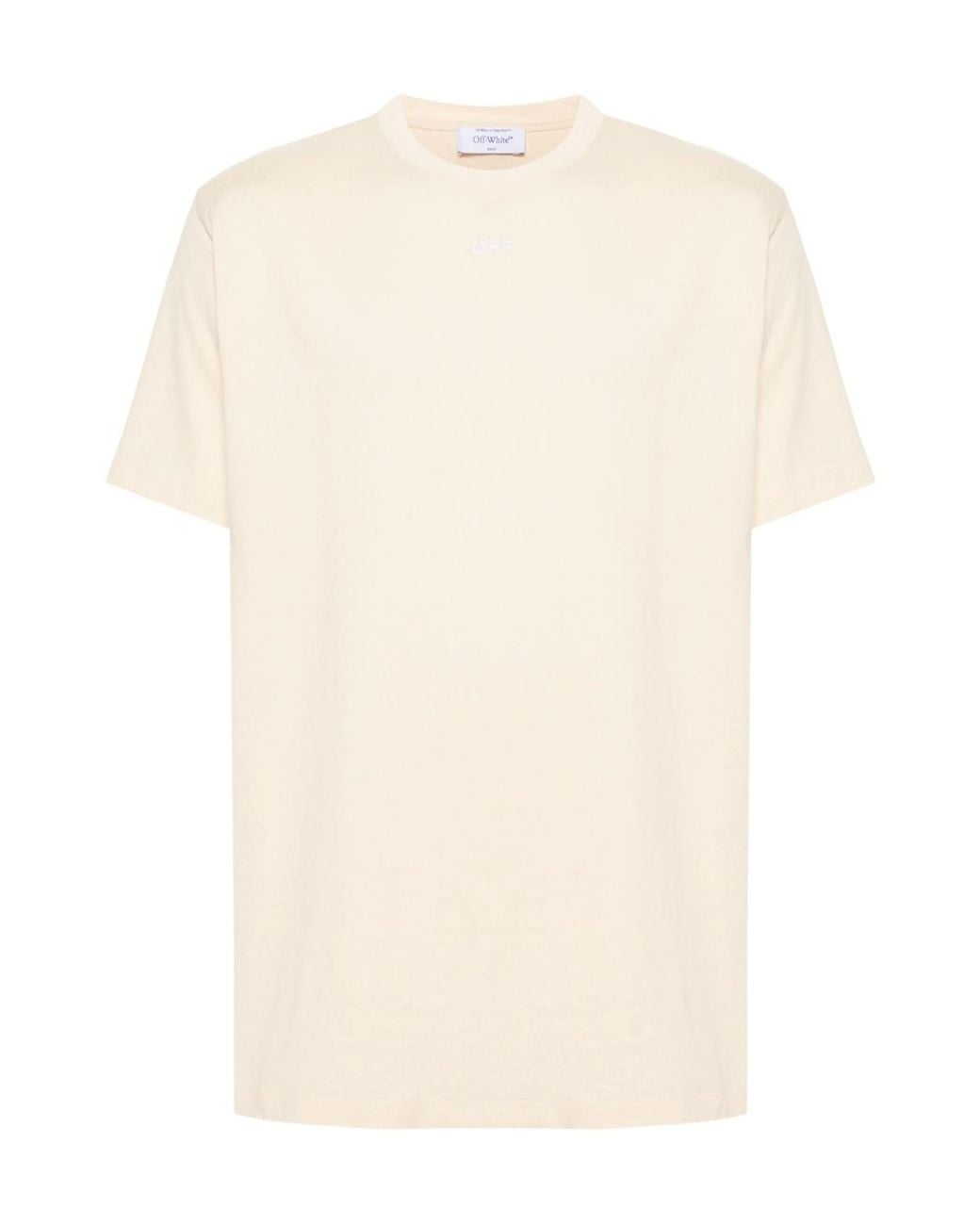 Off-White c/o Virgil Abloh White Arrows Emblem Cotton T-Shirt for men