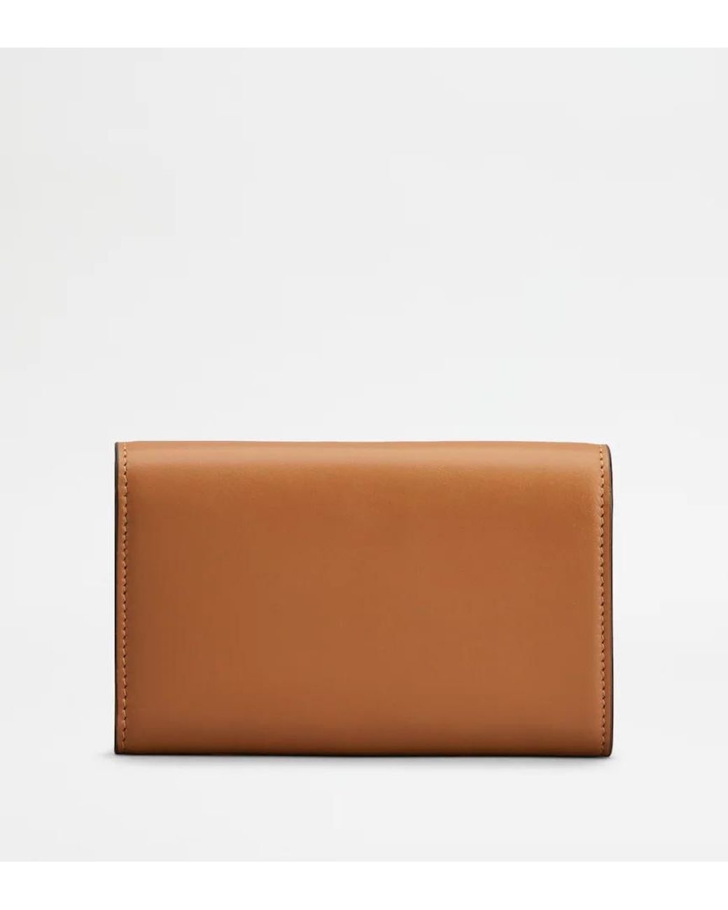 Tod's Brown Leather Wallet