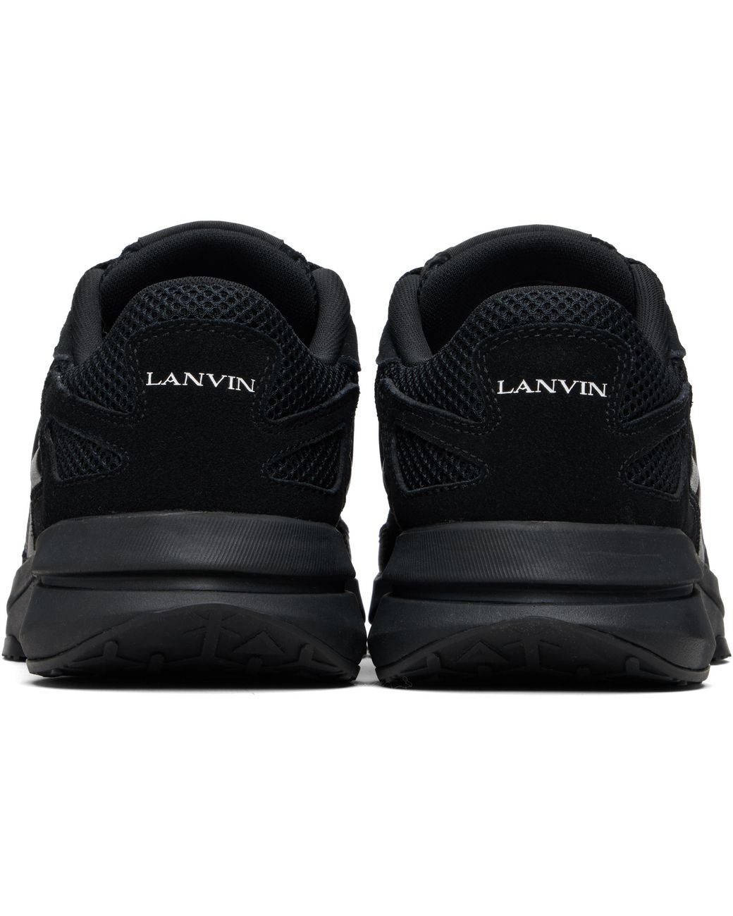 Lanvin Black Jla Lace-Up Sneakers for men