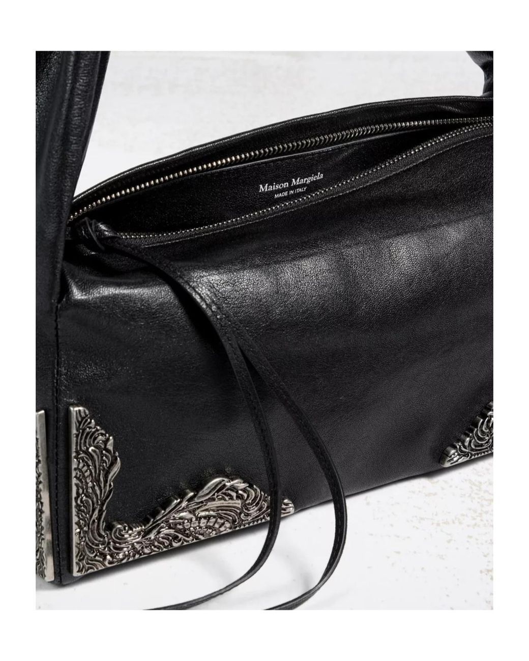 Maison Margiela Black Box Bag East-West Medium