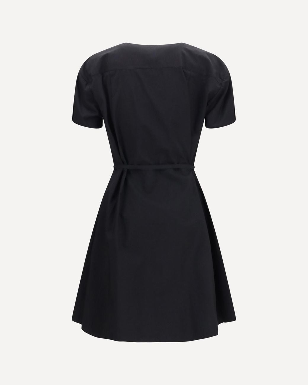 Loewe Black Belted Pocket Shirt Dress