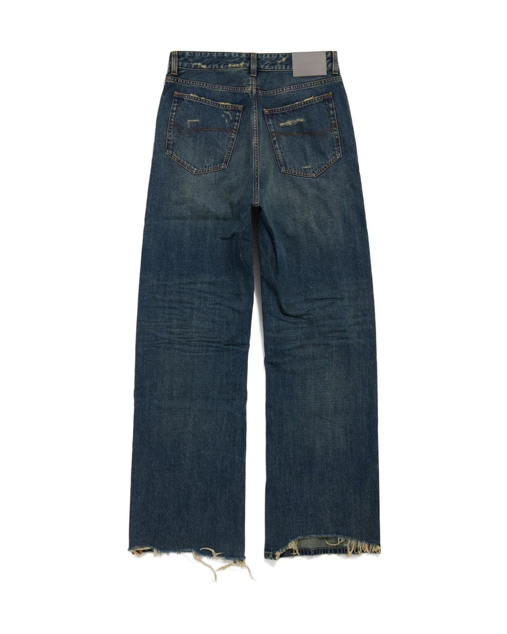 Balenciaga Blue Regular Fit Jeans for men