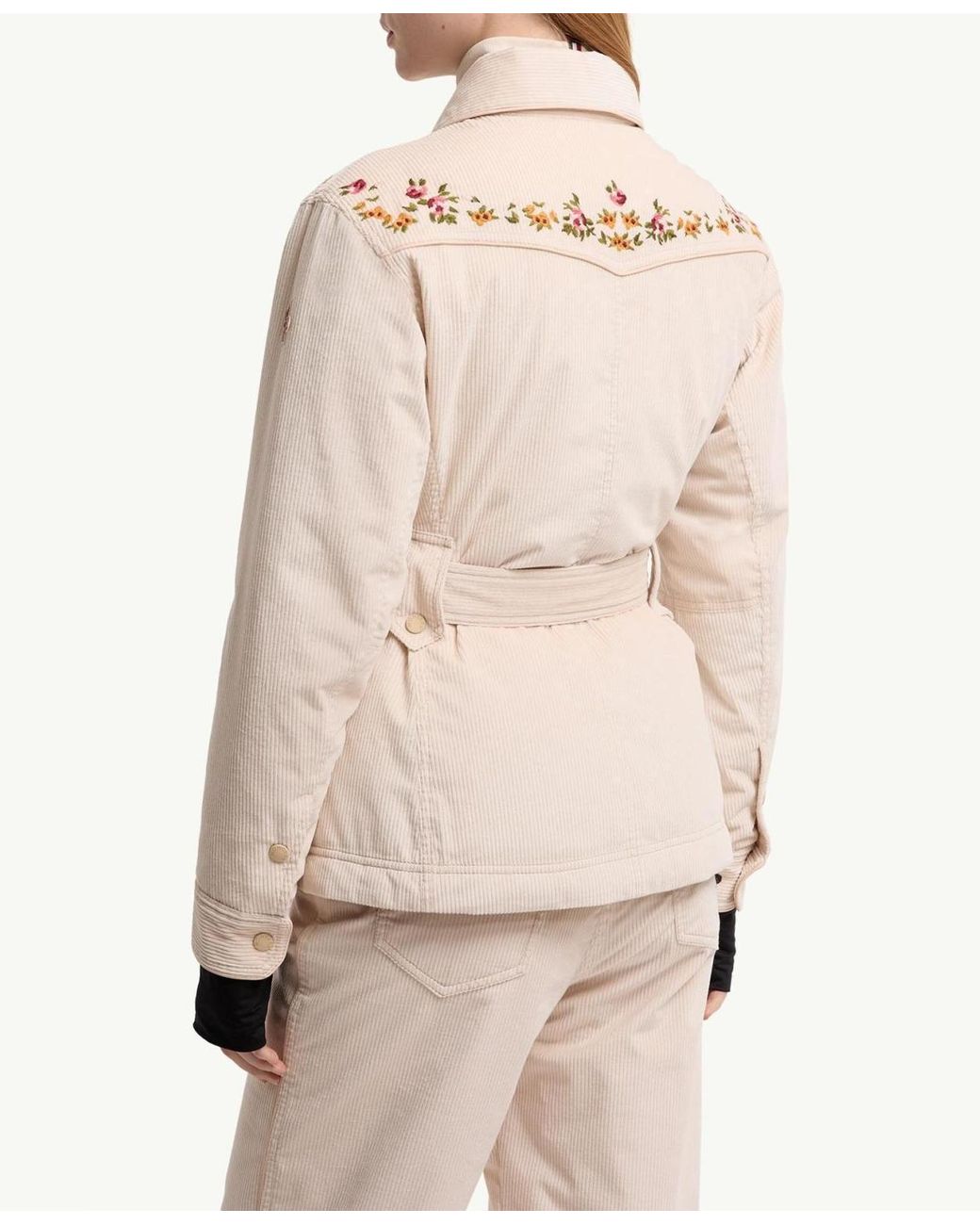 Moncler Natural Grenoble Olonne Insulated Ski Shirt Jacket