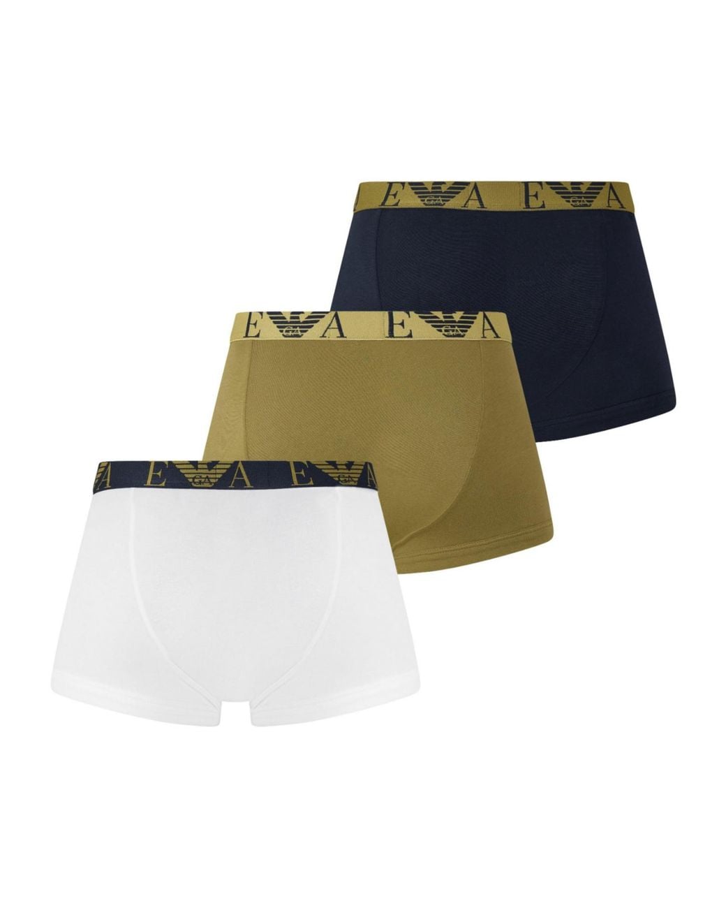 Emporio Armani Multicolor Three-Color Boxer Brief Set for men