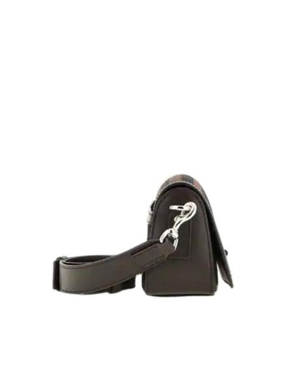Hogan Black H-Turn Flap Mini Bag