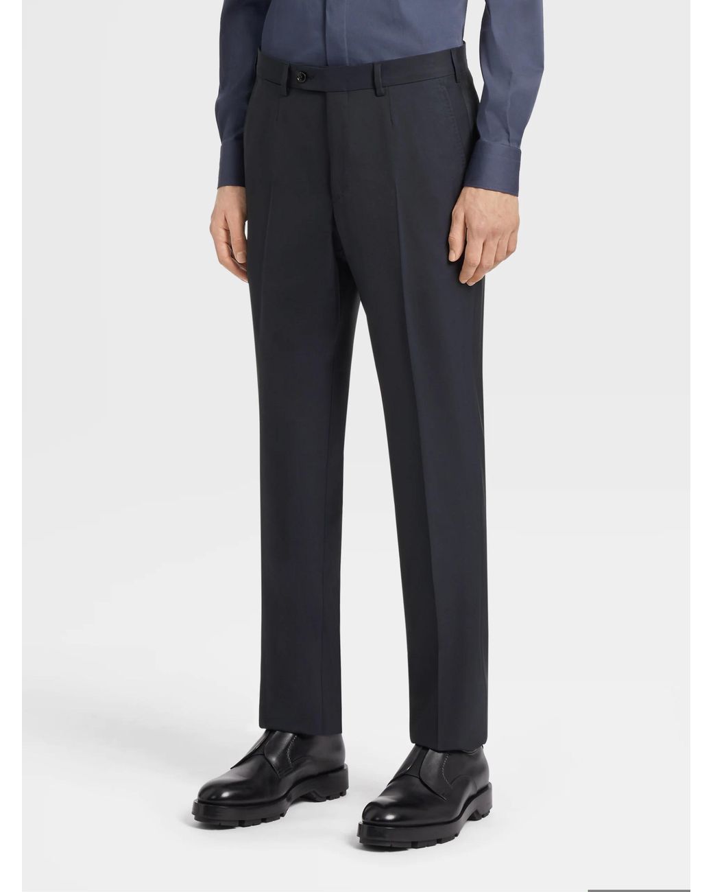 Zegna Blue 15Milmil15 Single-Breasted Suit for men