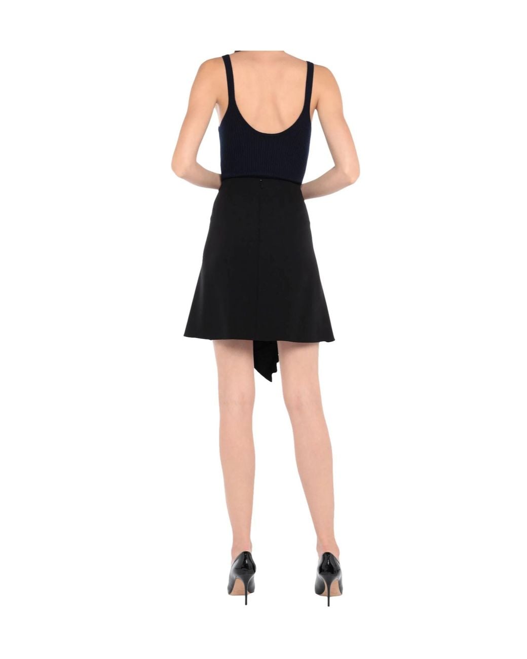 Chloé Black Asymmetrical Skirt