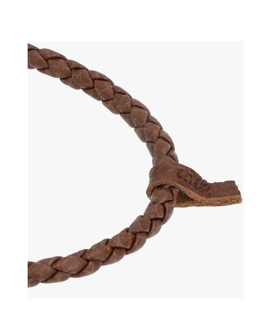 Mulberry Brown Bijoux Braided Bracelet
