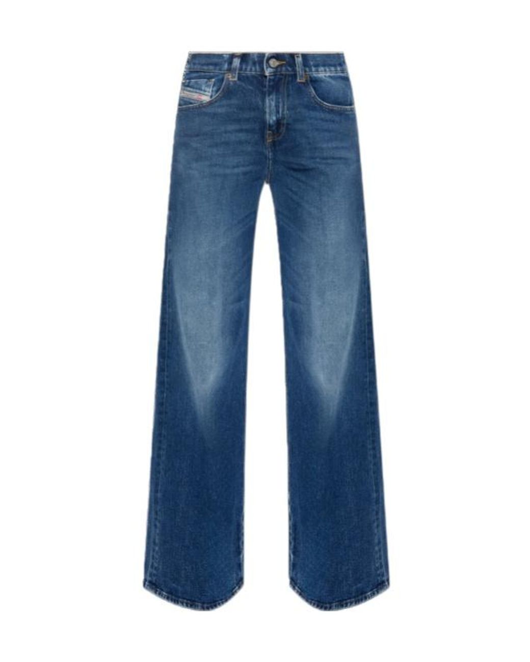 DIESEL Blue Wide Jeans