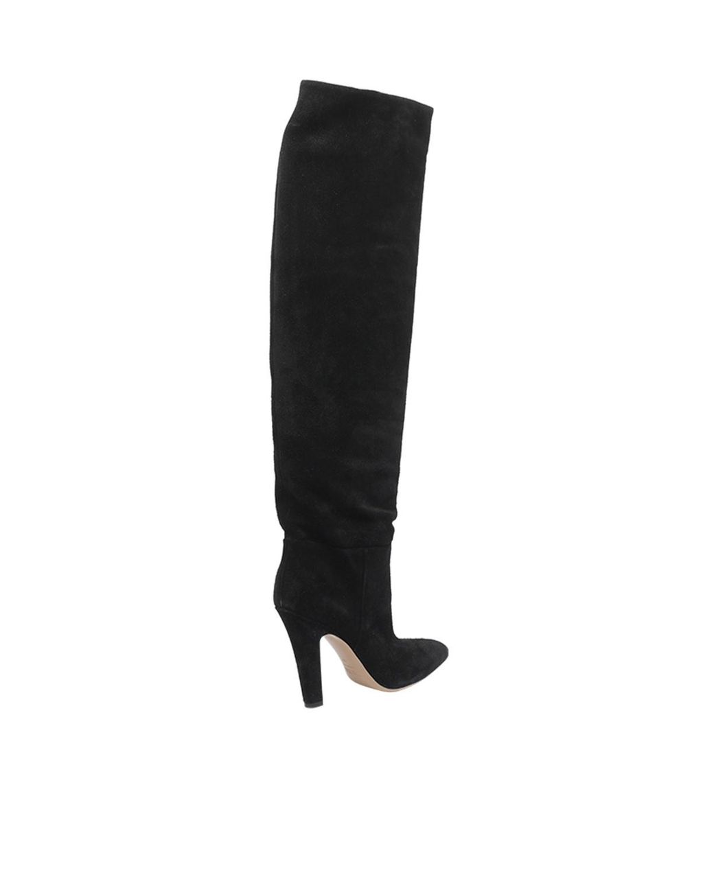 Paris Texas Black Elsa Over The Knee Boots