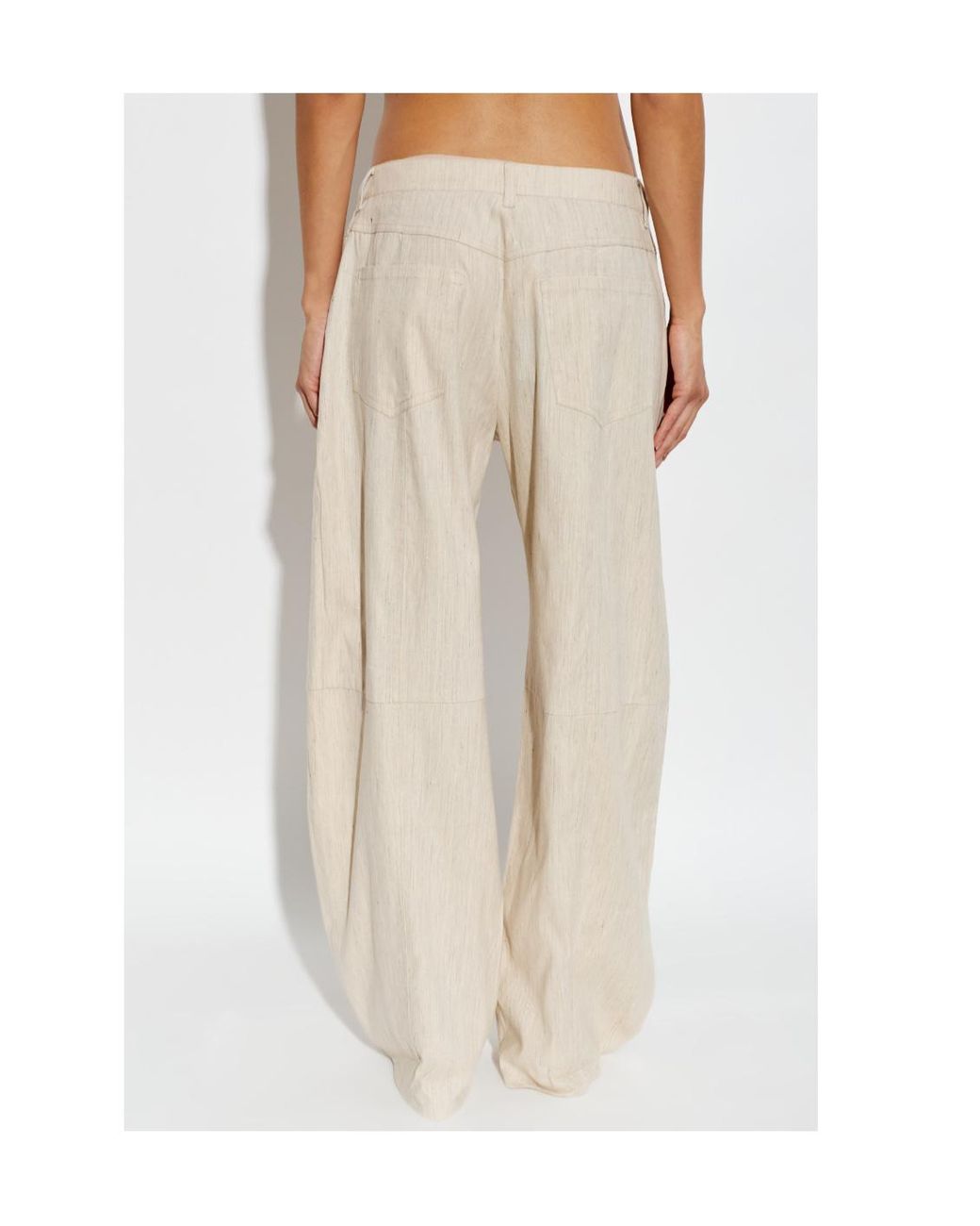 Samsøe & Samsøe Natural Samsøe Samsøe Sabianca Wide-Leg Pants