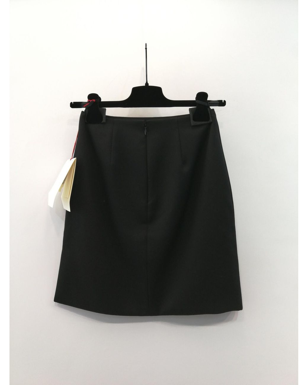 Alexander McQueen Black Irregular Hem Skirt
