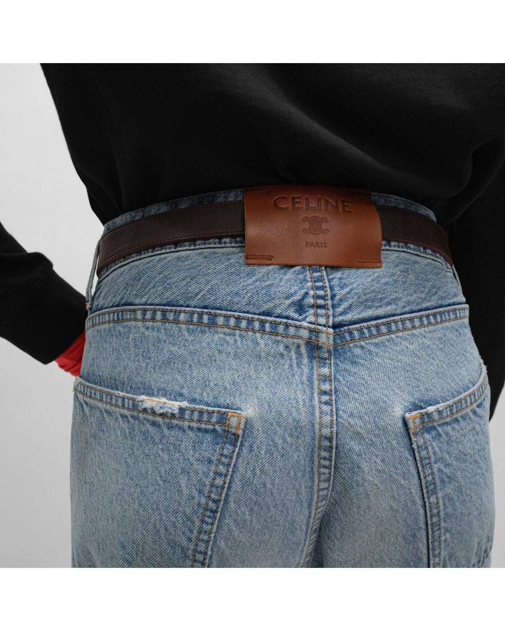 Céline Blue Boyfriend Jeans 001 for men
