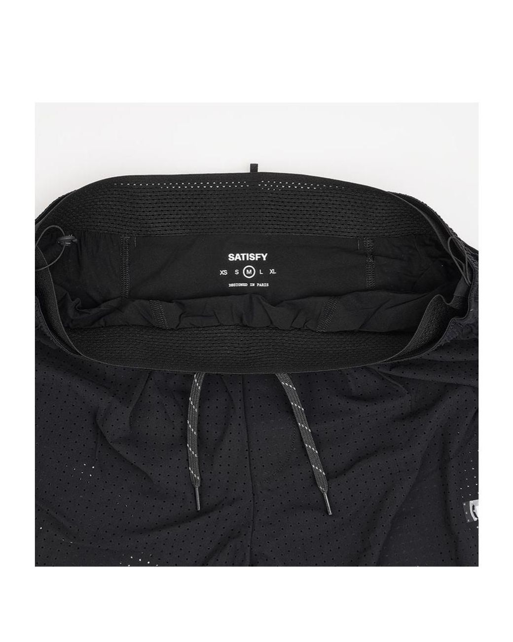 Satisfy Blue Spaceo Drawstring Shorts for men