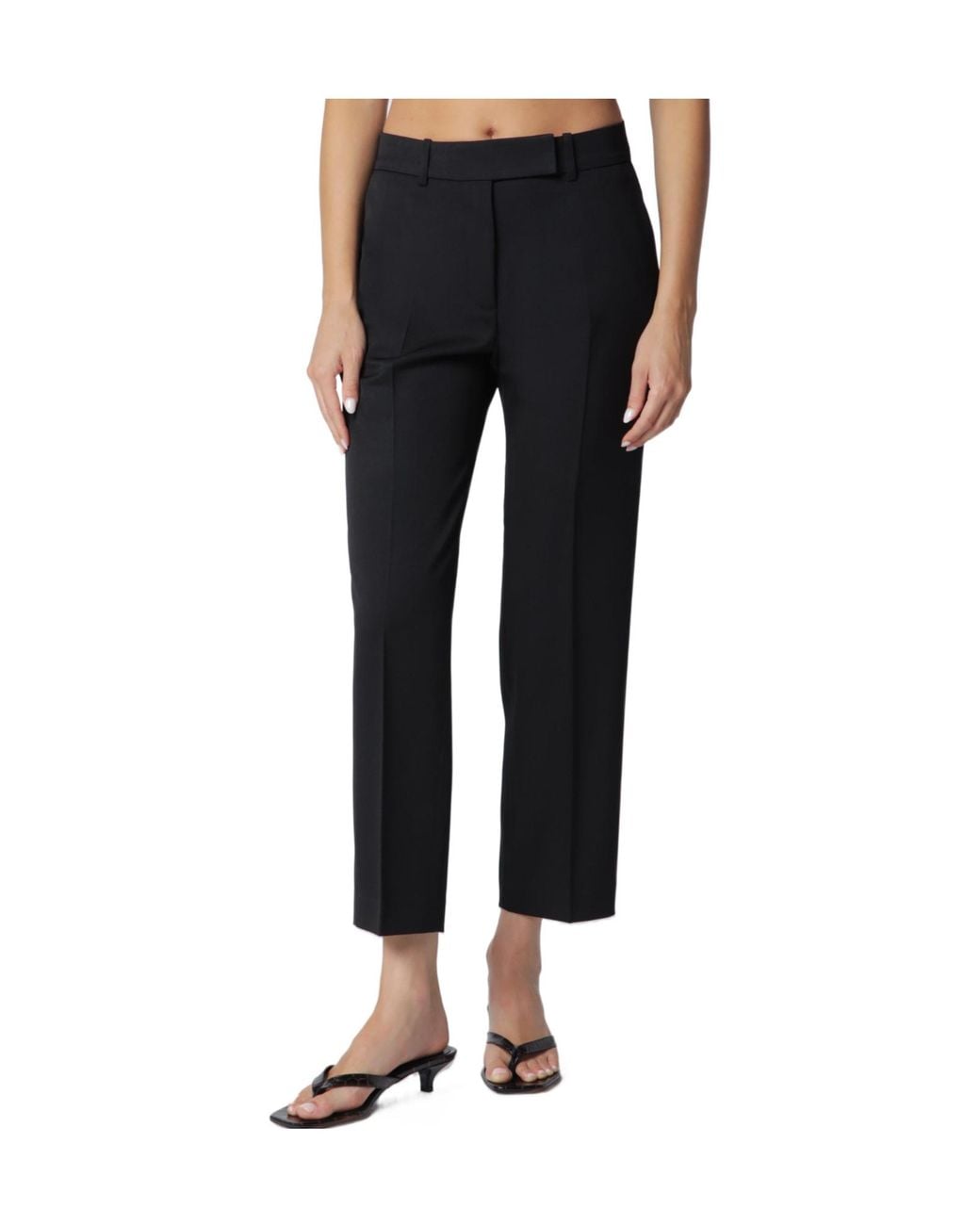 Rohe Black Mies Cigarette Leg Tailored Trousers